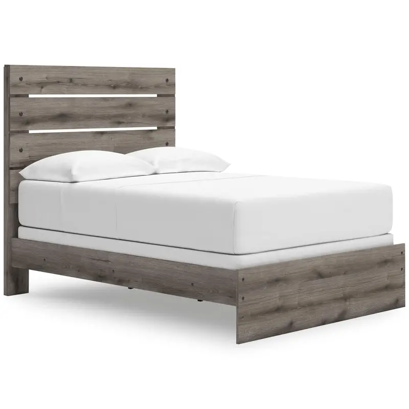 Ashley Graystorm Full Panel Bed – Balanced Size For Small Bedrooms 1