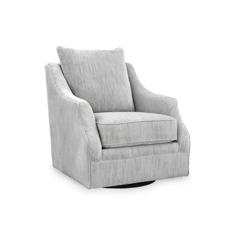 Ashley Gubbins Swivel Fabric Chair – Contemporary Accent Seating 1