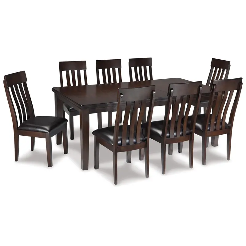 Ashley Haddigan D596D4 Nine-Piece Dining Furniture Set 1