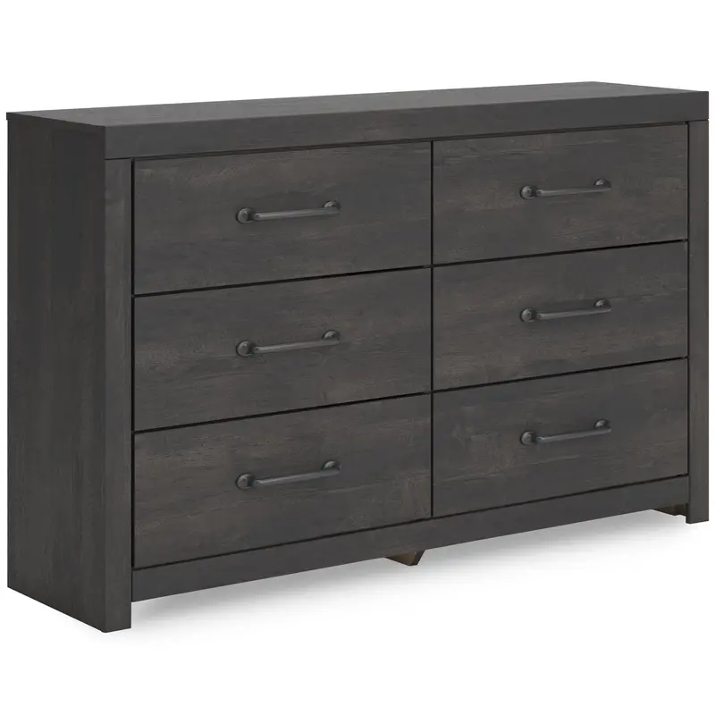 Ashley Hollivern Six-Drawer Dresser – Pcb2108-31 Refined Bedroom Furniture Piece 1