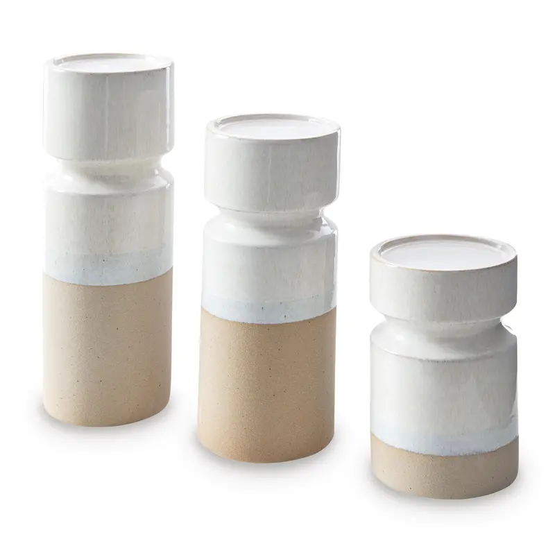 Ashley Hurston Candle Holder Set – Decorative Tabletop Candle Display 1