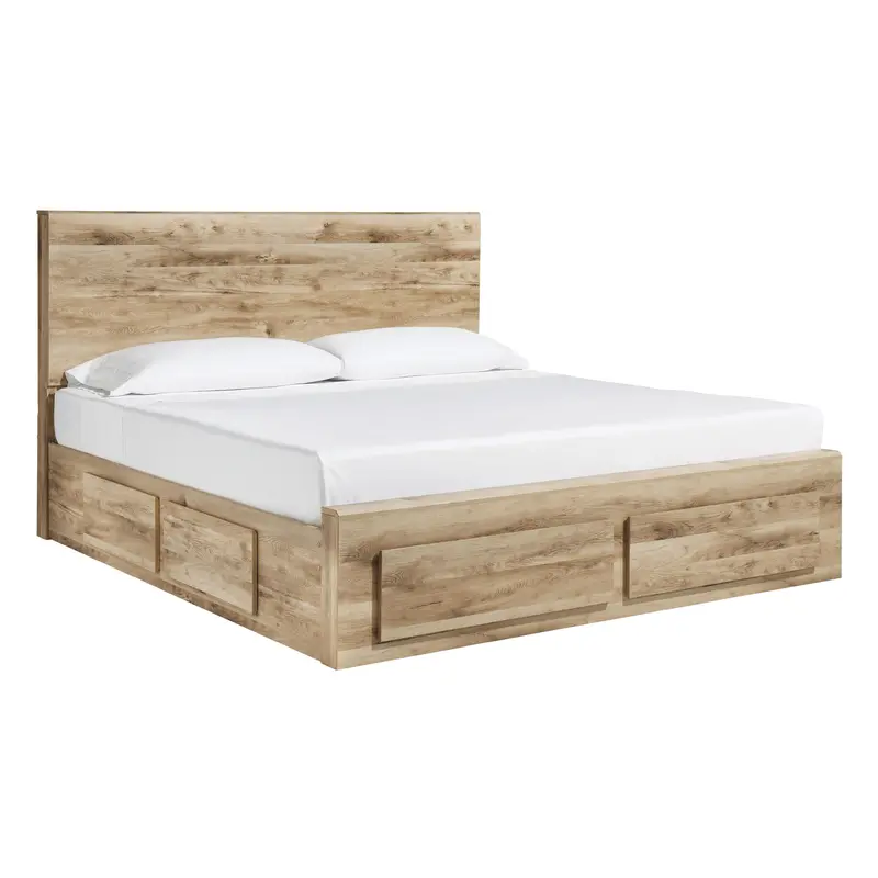 Ashley Hyanna B1050B8 Queen Storage Bed With Two Concealed Under-Bed Drawers 1