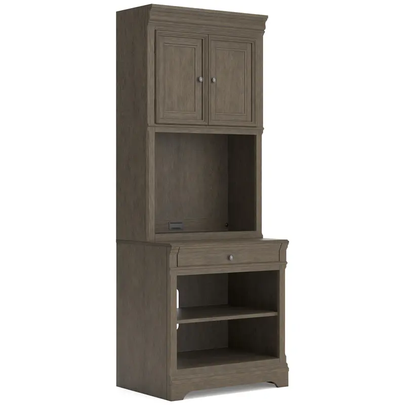 Ashley Janismore H776H7 Freestanding Wood Bookcase – Modern Open Shelving 1