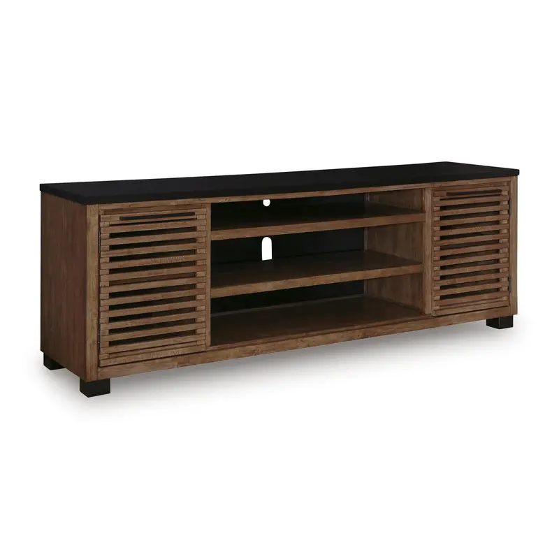 Ashley Kallari W737-78 Extra-Large Tv Stand With Optional Fireplace 1