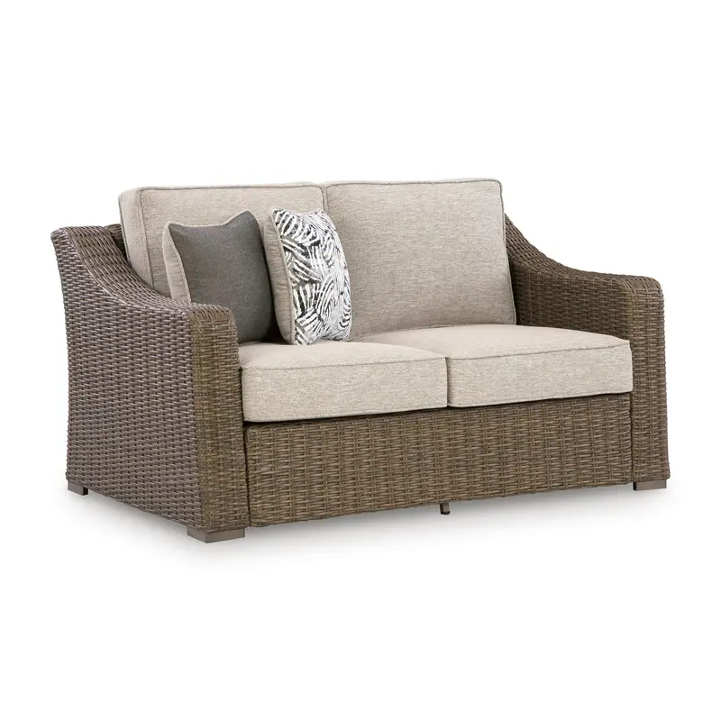 Ashley Laguna Heights Loveseat – Pcp790-835 With Comfort Cushions 1