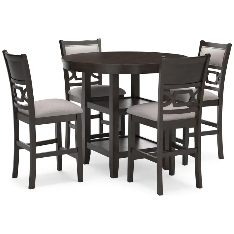 Ashley Langwest 3-Piece Counter Height Table Set – D422-223 1