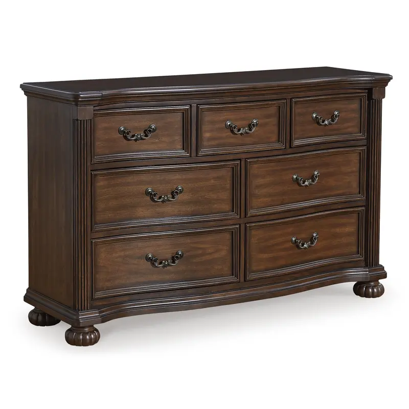 Ashley Lavinton B764-31 Contemporary Dresser With Soft-Close Drawers 1