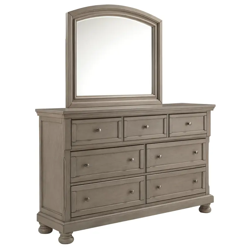 Ashley Lettner B733B1 6-Drawer Dresser And Coordinating Mirror 1