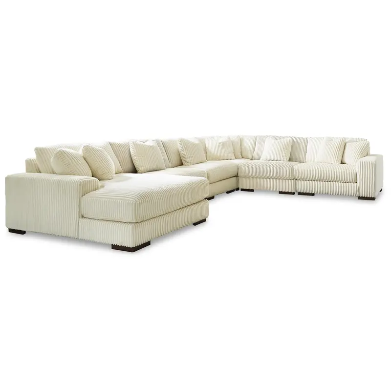 Ashley Lindyn 21104S11 6-Piece L-Shaped Sectional With Chaise Seating 1