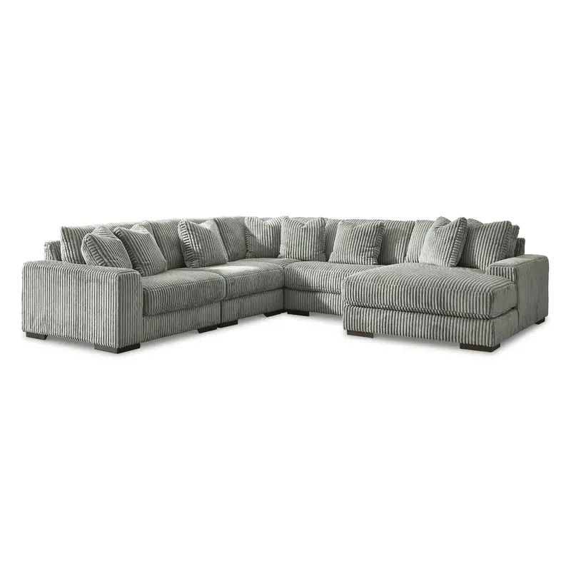 Ashley Lindyn 21105S7 5-Piece Sectional With Chaise 1