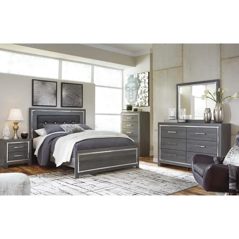 Ashley Lodanna B214B39 Queen Panel Bedroom Set – 7-Piece Collection 1
