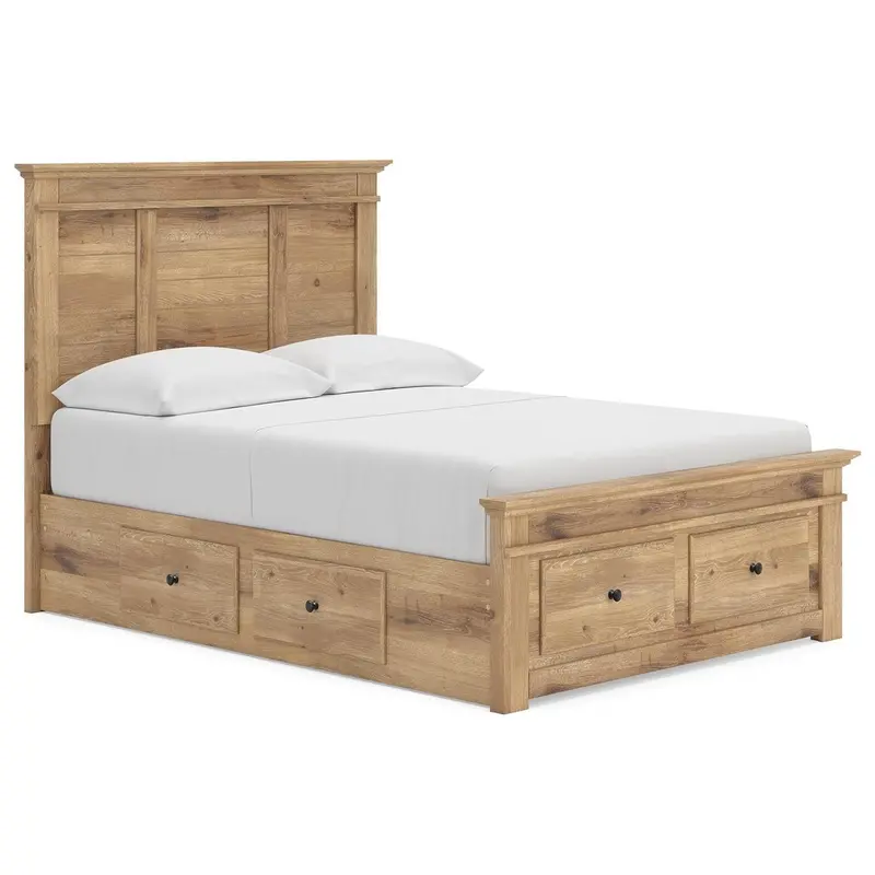 Ashley Makidern Pcb1170B35 Full Panel Bed Featuring Hidden Storage Compartments 1