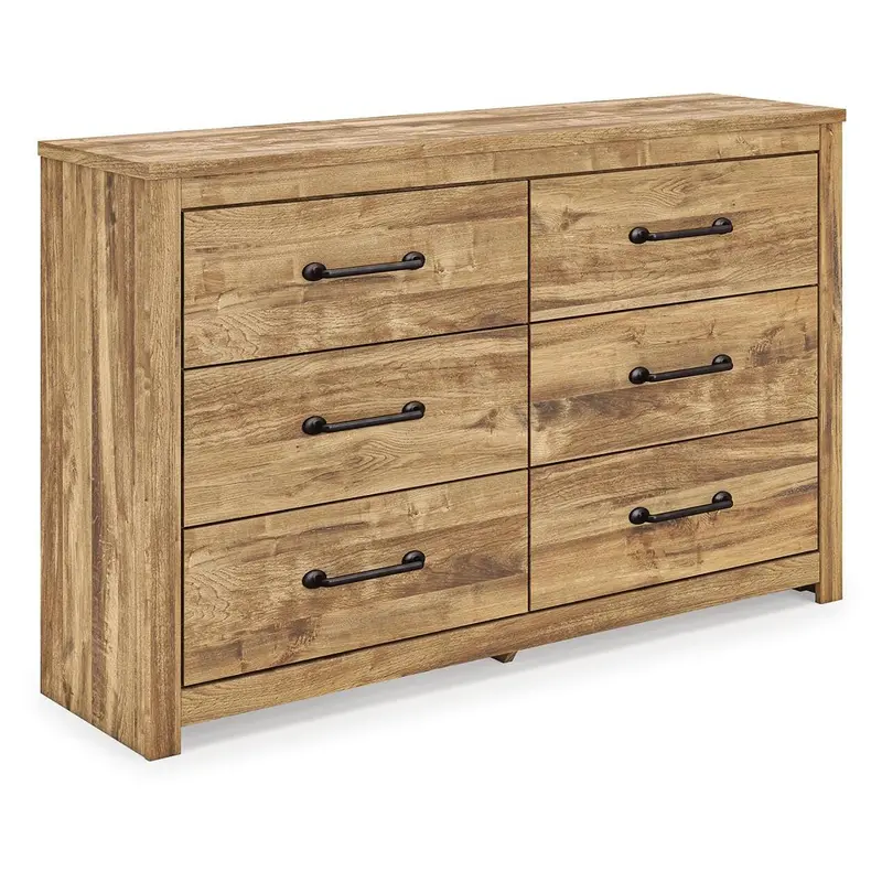 Ashley Maystonna Pcb1580-31 Six-Drawer Dresser With Soft-Close Hardware 1