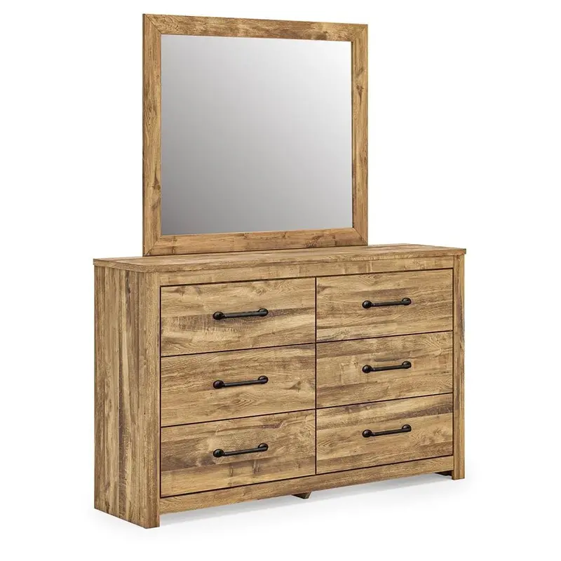 Ashley Maystonna Pcb1580B1 Matching Dresser With Full-Length Mirror 1