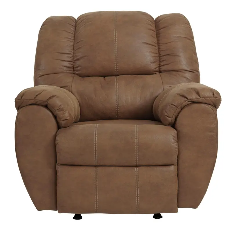 Ashley Mcgann Power Rocker Recliner – Faux Leather Living Room Chair With Usb Port 1