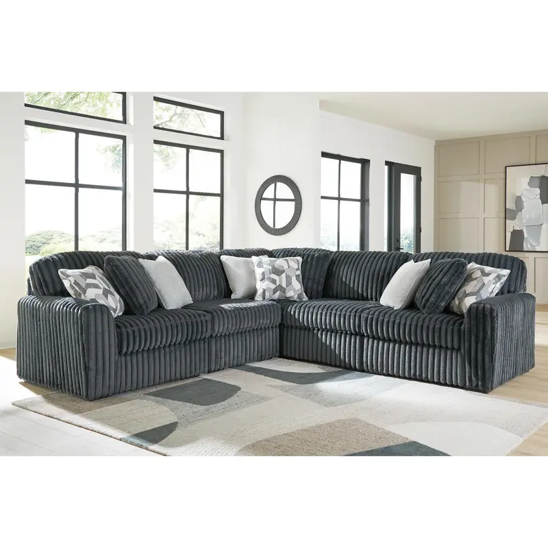 Ashley Midnight Madness Full-Size 5-Piece Sectional Sofa 1