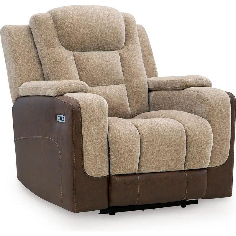 Ashley Mixed Motion Power Recliner – Adjustable Headrest Pc8350413 1