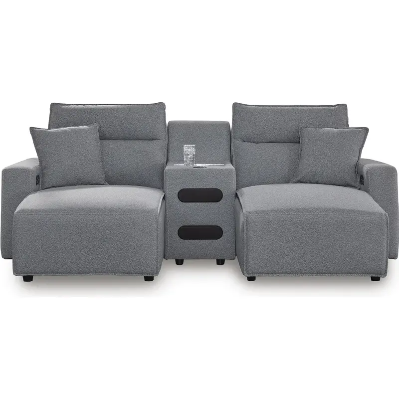 Ashley Modmax Ii Power Reclining Fabric Sectional – 3-Piece Corner-Friendly Set 1