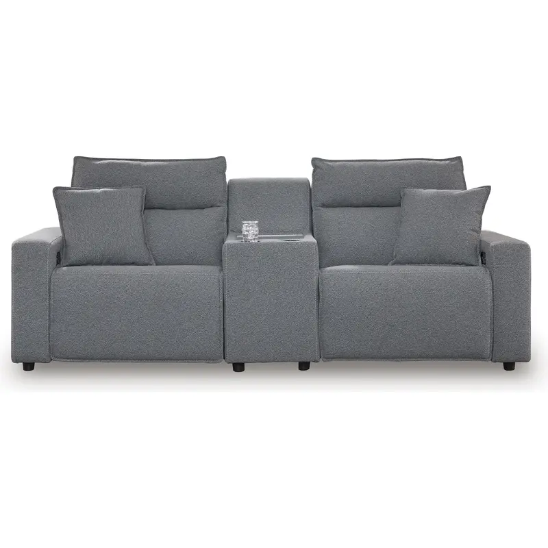 Ashley Modmax Ii Power Reclining Fabric Sectional – 3-Piece Modular Trio 1