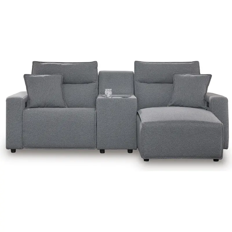 Ashley Modmax Ii Power Reclining Fabric Sectional – 3-Piece Simplified Set 1