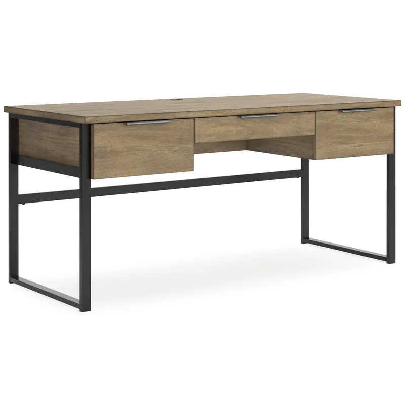 Ashley Montia H632-44 Executive Desk – Ergonomic Work Surface For Small Offices 1