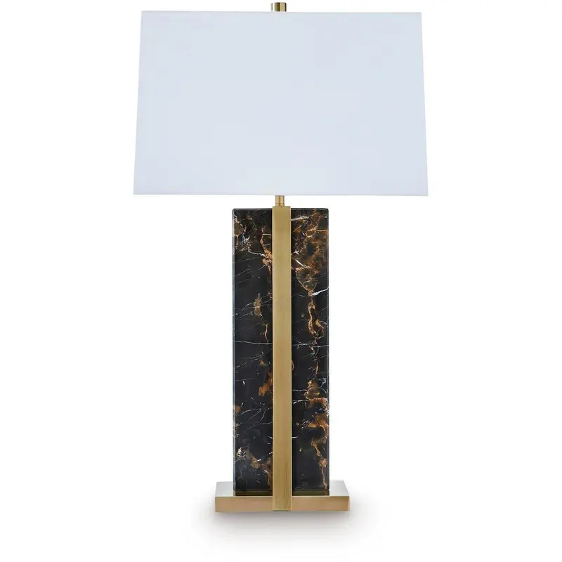 Ashley Neonish Accent Table Lamp With Bold Geometric Style – L428984 1
