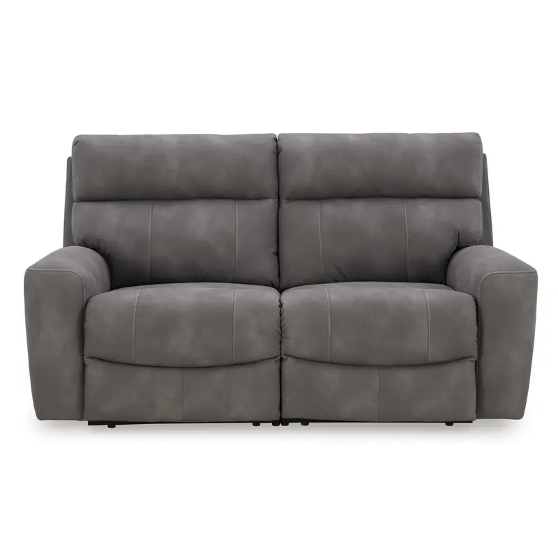 Ashley Next-Gen Durapella Power Reclining Sectional – 2-Piece Leather-Look Pair 1