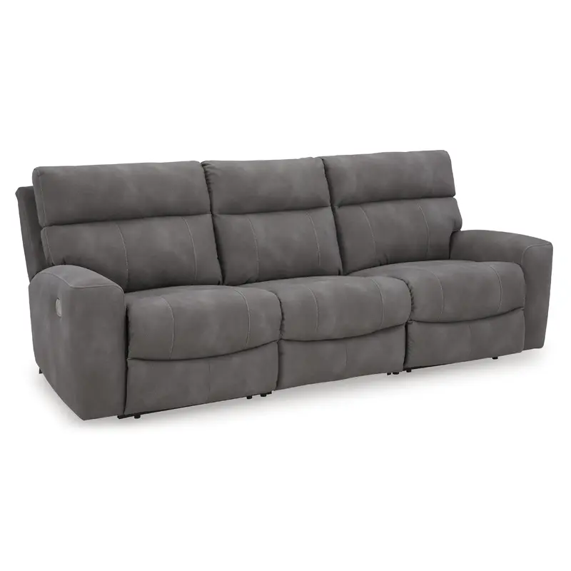 Ashley Next-Gen Durapella Power Reclining Sectional – 3-Piece Leather-Look Variant 1
