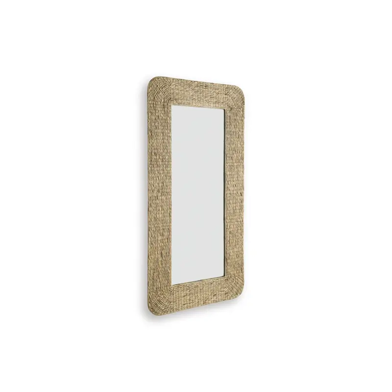 Ashley Norigan A8010438 Arched Floor Mirror With Wood Frame 1