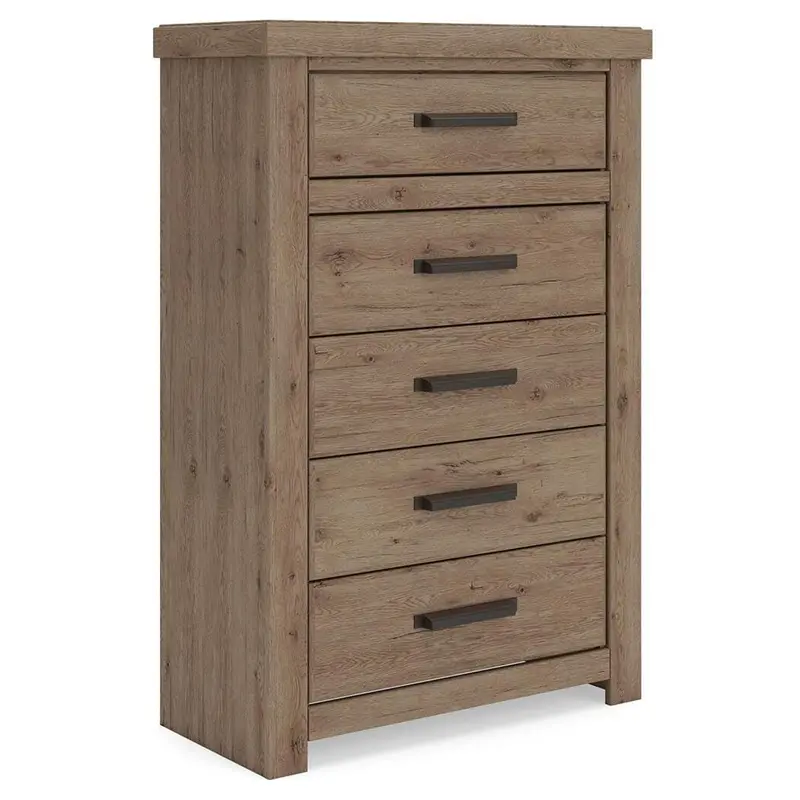 Ashley Oliandon 5-Drawer Chest Of Drawers – Pcb2844-46 1