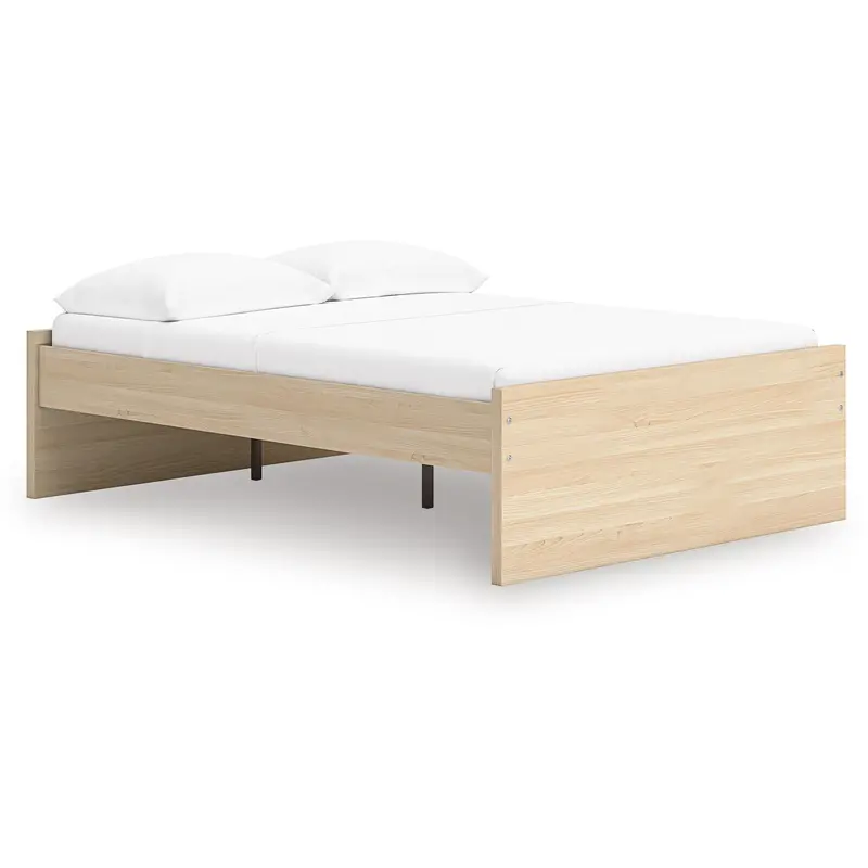 Ashley Onita Full Platform Bed – Neutral, Low-Profile Foundation For Any Bedroom (Eb9632B2) 1
