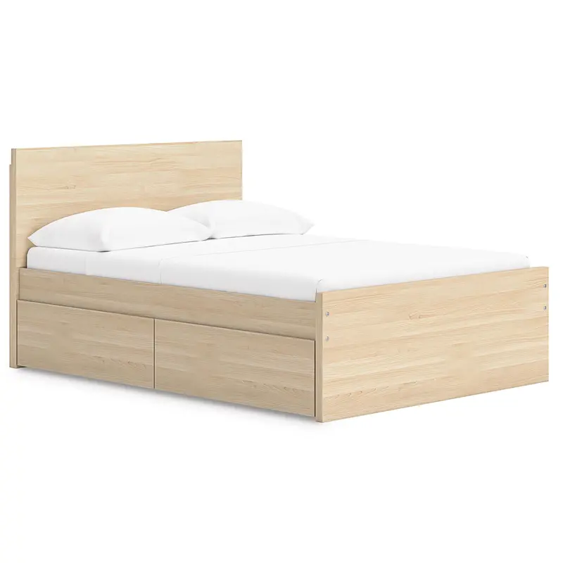Ashley Onita Full Platform Bed With Integrated Side Storage – Space-Saving Design 1