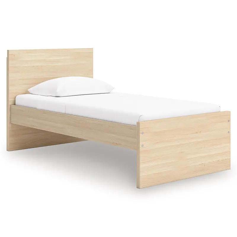 Ashley Onita Twin Panel Platform Bed – Refined, Low-Profile Sleeping Surface (Eb9632B4) 1