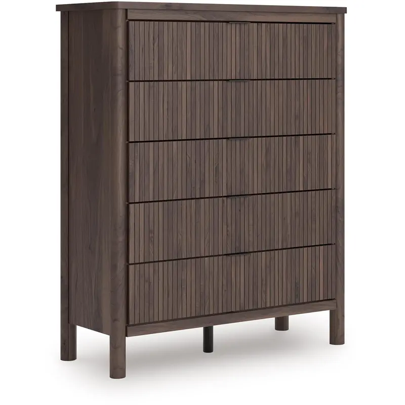 Ashley Pamytta Five-Drawer Wide Chest – Extra-Wide Bedroom Storage Option 1