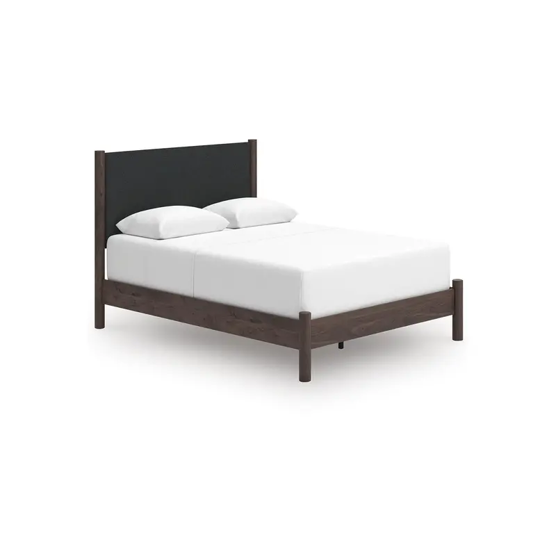 Ashley Pamytta Pcb2614B24 Queen Upholstered Panel Bed – Padded Headboard 1