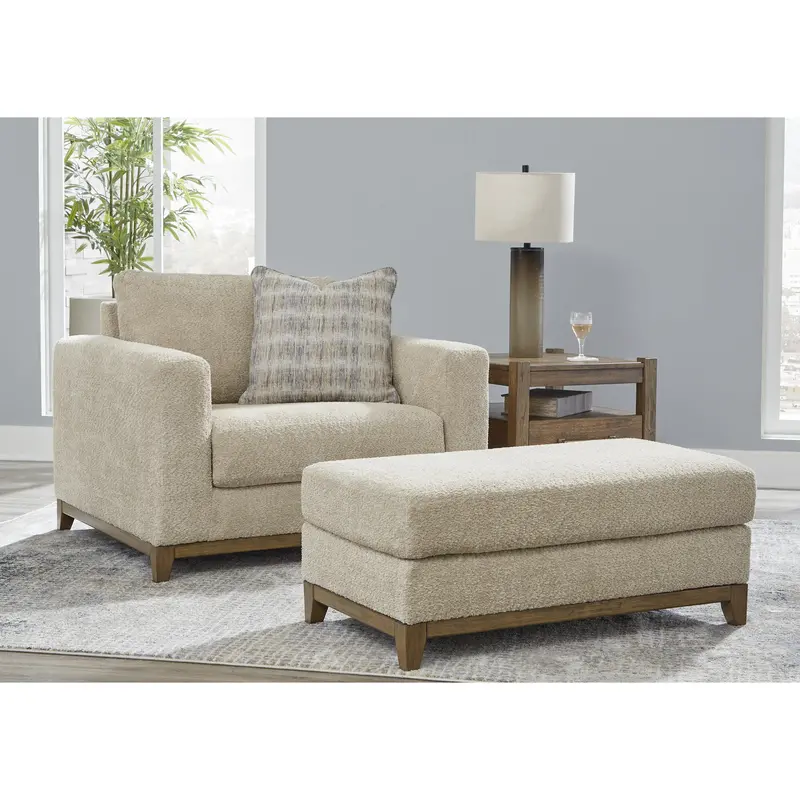 Ashley Parklynn Plush Oversized Lounge Chair And Ottoman – 48902U2 1