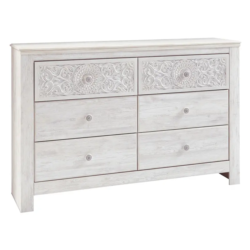 Ashley Paxberry B181-31 Six-Drawer Wooden Dresser 1