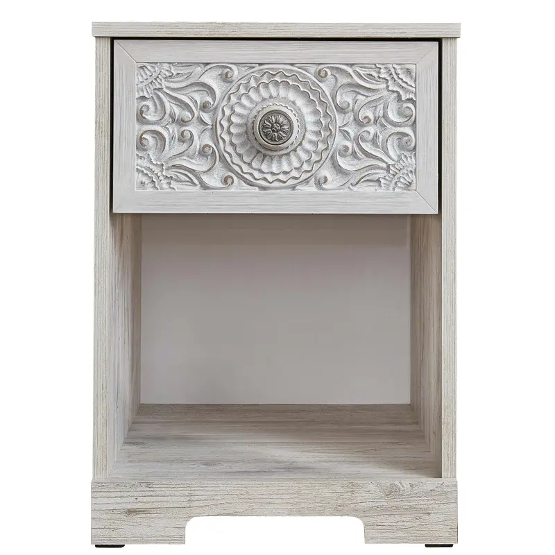 Ashley Paxberry Slim One-Drawer Nightstand With Clean Lines 1