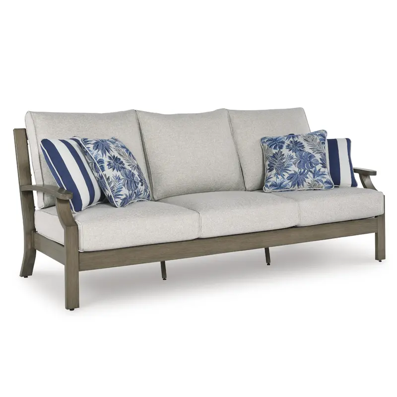 Ashley Rainier Ranch P701-838 Upholstered Sofa With Plush Cushions 1