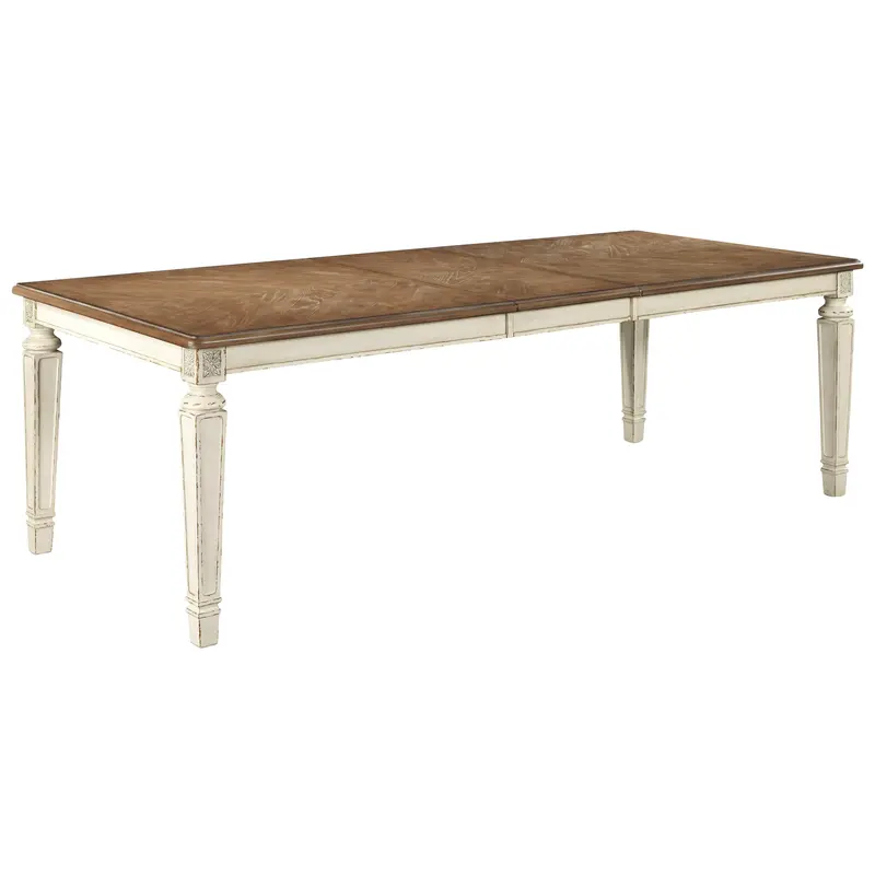 Ashley Realyn Dining Table – Solid Wood Counter Height Table (D743-45) 1