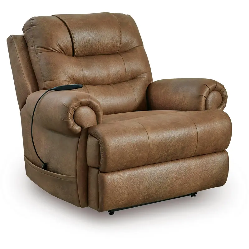 Ashley Revived Leather-Look Power Lift Chair With Heating Function – Pc8240712 1