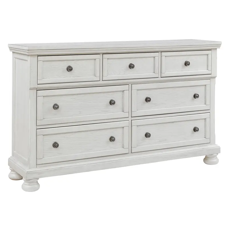 Ashley Robbinsdale B742-31 Wide 6-Drawer Dresser With Modern Knob Handles 1