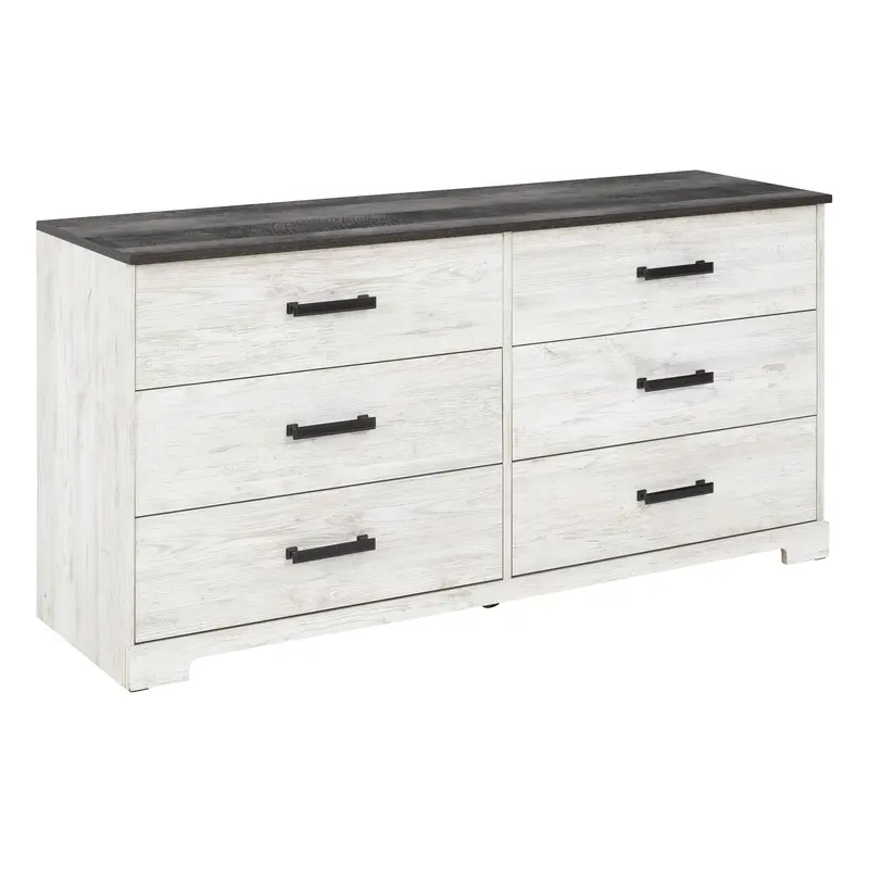 Ashley Shawburn Eb4121-231 Six-Drawer Farmhouse Dresser 1