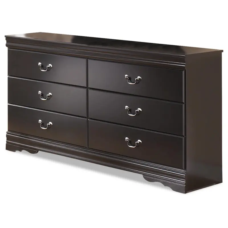 Ashley Signature Design Huey Vineyard 6-Drawer Dresser With Rustic Knobs And Smooth Glides (B128-31) 1