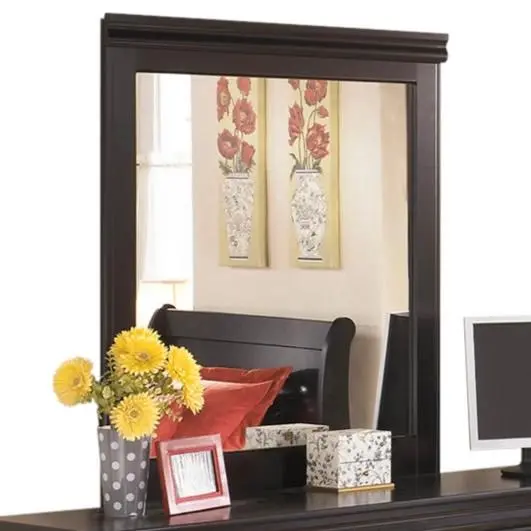 Ashley Signature Design Huey Vineyard Matching Dresser Mirror With Beveled Glass (B128-36) 1