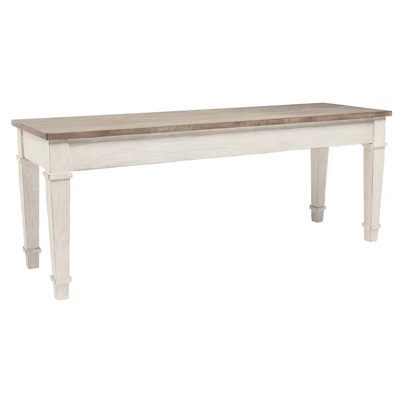 Ashley Skempton D394-00 Bench-Style Dining Storage Seat – Cushioned Ottoman With Hidden Compartment 1