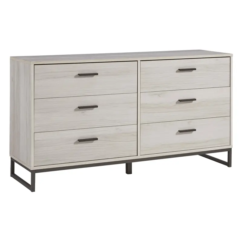 Ashley Socalle Eb1864-231 Six-Drawer Contemporary Dresser 1