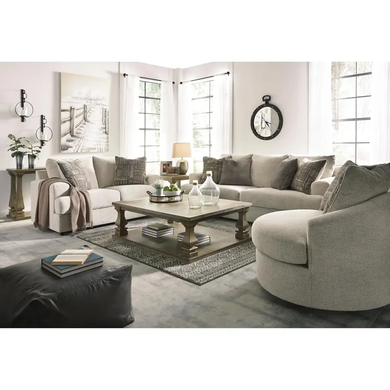 Ashley Soletren 3-Piece Living Room Ensemble – Neutral Finish 1