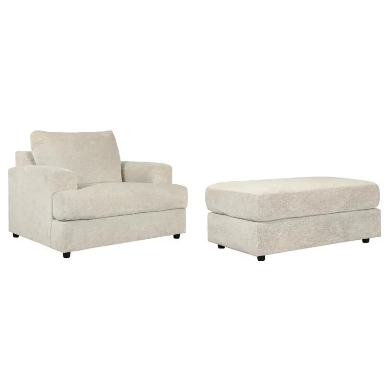 Ashley Soletren Accent Chair And Matching Ottoman (95104U1) 1