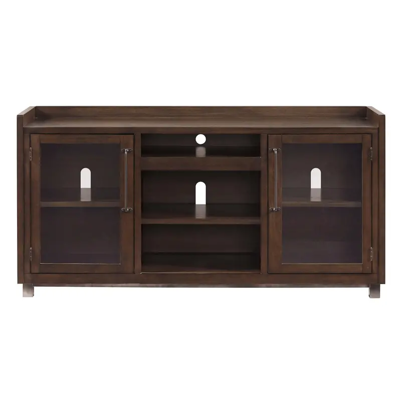 Ashley Starmore Modern Tv Stand With Built-In Cable Management – 63" Wide 1